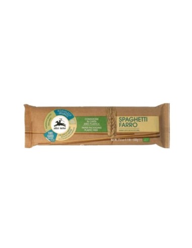 Alce Nero Spaghetti Farro Bio - 500 gr - Livraison gratuite en EUROPE et au Royaume-Uni