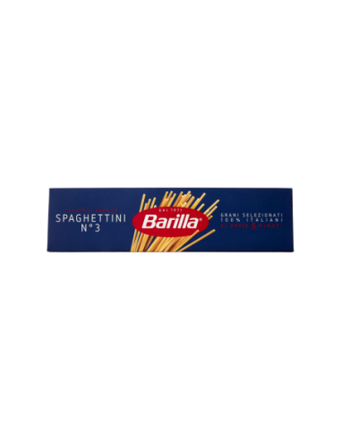 Barilla 3 Thin Spaghetti - 500 gr  - Free shipping delivered to EUROPE and UK