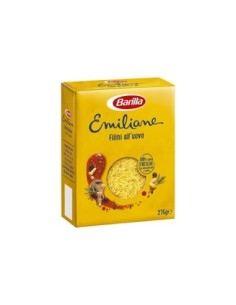 Barilla Emiliane Filini aux oeufs - 275 gr - Livraison gratuite en EUROPE et au Royaume-Uni