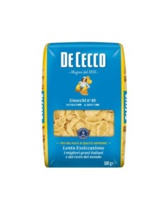 De Cecco 46 Gnocchi - 500 gr - Free shipping delivered to EUROPE and UK