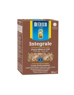 De Cecco 120 Pasta Mista Integrale - 500 gr - Spedizione gratuita consegnata in EUROPA e UK