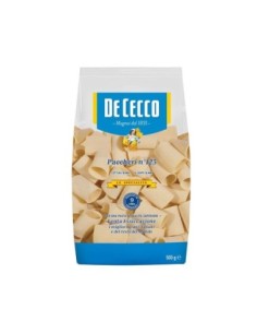 De Cecco 125 Paccheri Lisci Specialità - 500 gr - Spedizione gratuita consegnata in EUROPA e UK