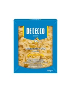 De Cecco 202 Specialty Lasagnette - 500 gr - Free shipping delivered to EUROPE and UK