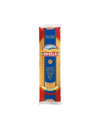 Divella 6 Bucatini - 500 gr - Free shipping delivered to EUROPE and UK