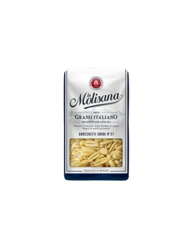 La Molisana 27 Sardinian Gnocchetti - 500 gr - Free shipping delivered to EUROPE and UK