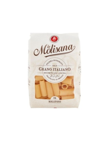 La Molisana 31 Rigatoni - 500 gr - Kostenloser Versand nach Europa und Großbritannien