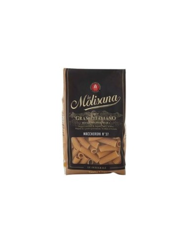 La Molisana 37 Maccheroni wholemeal - 500 gr - Free shipping delivered to EUROPE and UK