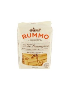 Rummo 51 Mezzi Rigatoni - 500 gr - Free shipping delivered to EUROPE and UK