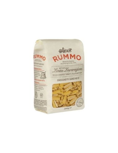 Rummo 63 Sardinian Gnocchetti - 500 gr - Free shipping delivered to EUROPE and UK