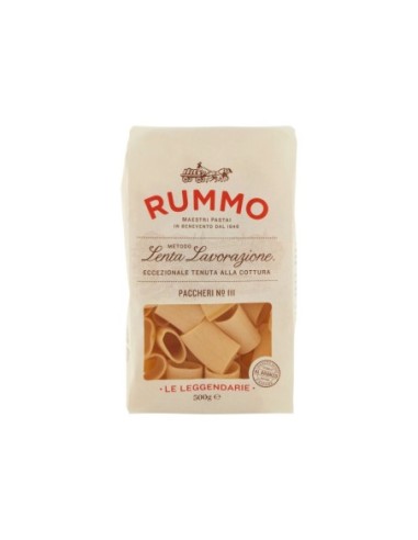 Rummo 111 Paccheri Lisci Specialità - 500 gr - Free shipping delivered to EUROPE and UK