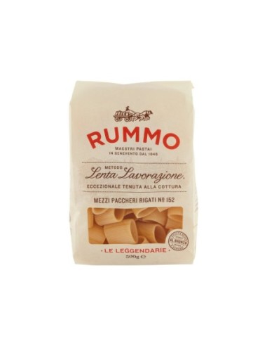 Rummo 152 Mezzi Paccheri Rigati Specialità - 500 gr - Free shipping delivered to EUROPE and UK