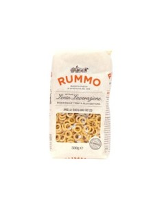 Rummo 23 Anelli/Anelletti Siciliani - 500 gr - Spedizione gratuita consegnata in EUROPA e UK