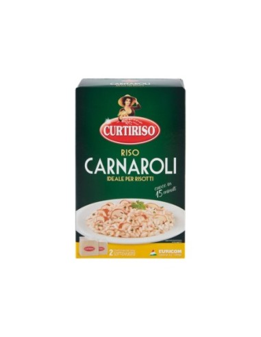 Curtiriso Riso Carnaroli - 1Kg - Spedizione gratuita consegnata in EUROPA e UK