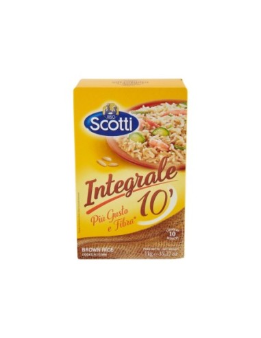 Scotti Riso Integrale - 1Kg - Spedizione gratuita consegnata in EUROPA e UK