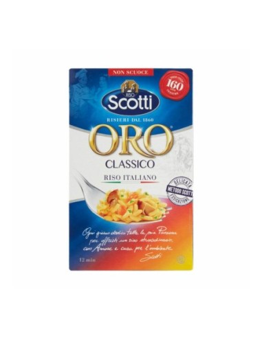 Scotti Riso Oro Classic - 1Kg - Free shipping delivered to EUROPE and UK