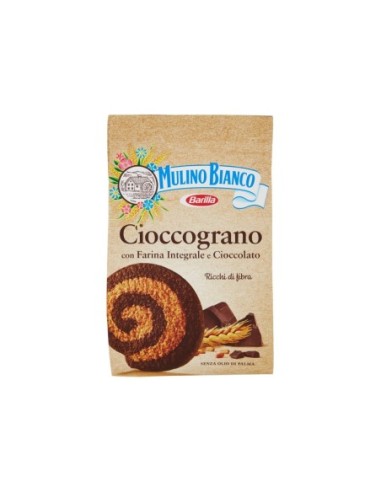 Mulino Bianco Cioccograno Cookies - 330 gr - Free shipping delivered to EUROPE and UK