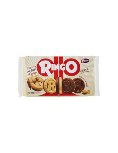 Pavesi Ringo Hazelnut Biscuits Family size - 310 gr - Free shipping delivered to EUROPE and UK