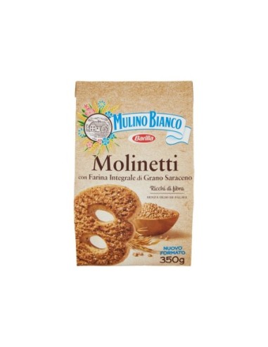 Mulino Bianco Molinetti Cookies - 350 gr - Free shipping delivered to EUROPE and UK