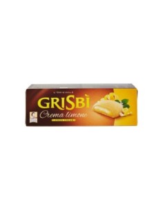 Grisbi Limone - 135 gr - Spedizione gratuita consegnata in EUROPA e UK