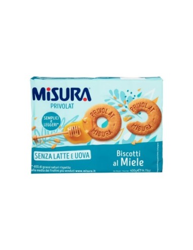 Misura Privolat Biscuits au Miel - 400 gr - Livraison gratuite en EUROPE et au Royaume-Uni