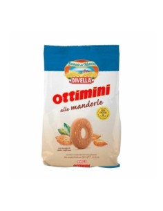 Divella Ottimini almond biscuits - 350 gr - Free shipping delivered to EUROPE and UK