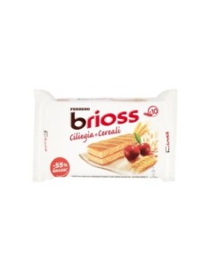 Kinder Brioss Cherry and Cereals - 280 gr - Free shipping delivered to EUROPE and UK