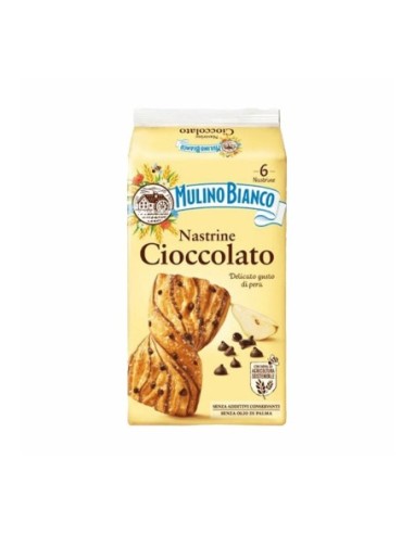 Mulino Bianco Nastrine Chocolate - 240 gr - Free shipping delivered to EUROPE and UK