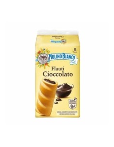 Mulino Bianco Flauti Cioccolato - 280 gr - Spedizione gratuita consegnata in EUROPA e UK