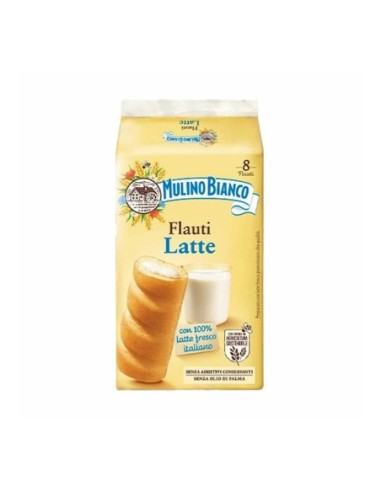 Mulino Bianco Melk Flauti - 280 gr - Gratis verzending naar Europa en Groot-Brittannië