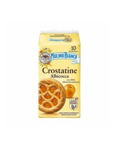 Mulino Bianco Crostatine Abrikoos 10 stuks - 400 g - Gratis verzending naar Europa en Groot-Brittannië