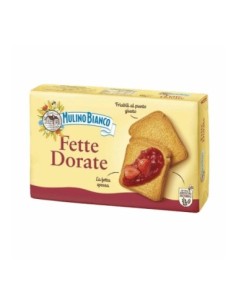 Mulino Bianco Fette Biscottate Dorate x72 - 630 gr - Free shipping delivered to EUROPE and UK