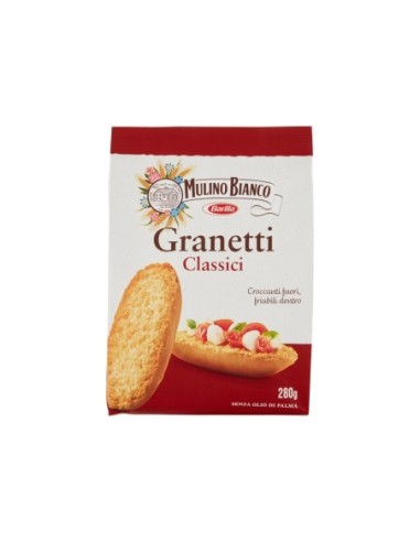 Mulino Bianco Granetti Classici - 280 gr - Free shipping delivered to EUROPE and UK