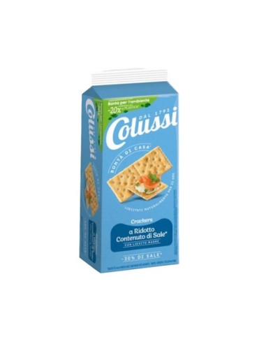 Colussi Crackers Reduced Salt - 500 gr - Free shipping delivered to EUROPE and UK