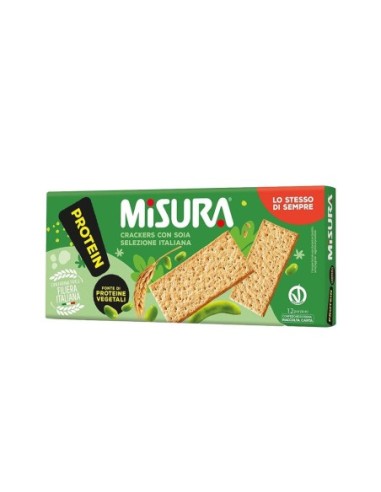 Soya Crackers Misura - 400 gr - Free shipping delivered to EUROPE and UK