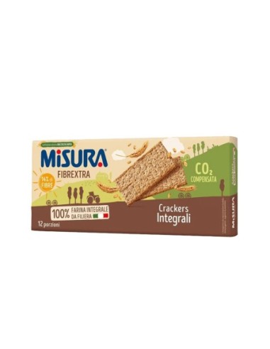 Misura Wholewheat Crackers Fibrextra - 385 g - Free shipping delivered to EUROPE and UK