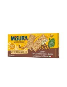 Misura Crackers multigrains aux céréales anciennes - 350 gr - Livraison gratuite en EUROPE et au Royaume-Uni