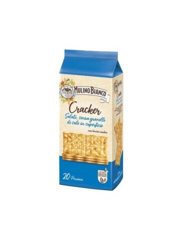 Mulino Bianco Unsalted Crackers on the Surface - 500 gr - Free shipping delivered to EUROPE and UK