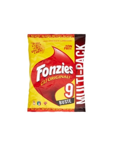 Fonzies Multipack 9 pz - 211 gr - Kostenloser Versand nach Europa und Großbritannien