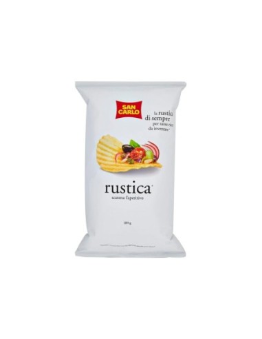 San Carlo Rustieke Chips - 180 gr - Gratis verzending naar Europa en Groot-Brittannië