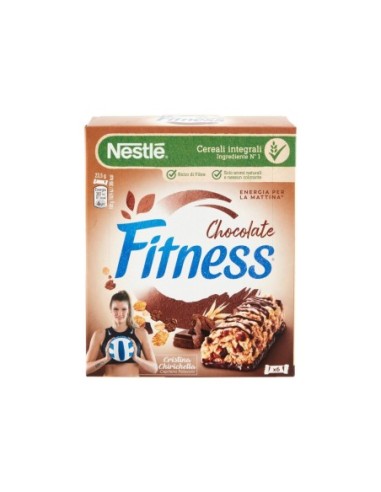 Fitness Barrette Chocolate 6 pz - 141 gr - Spedizione gratuita consegnata in EUROPA e UK