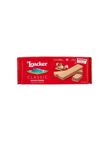 Loacker Napolitaner Wafer - 175 gr - Kostenloser Versand nach Europa und Großbritannien