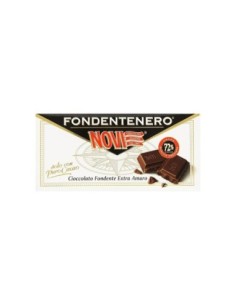 Novi Tablette de Chocolat Noir Intense 72% - 100 gr - Livraison gratuite en EUROPE et au Royaume-Uni