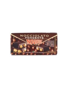 Novi Tablette de Chocolat Noir aux Noisettes - 130 gr - Livraison gratuite en EUROPE et au Royaume-Uni