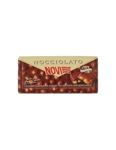 Novi Tablette de Chocolat aux Noisettes  - 130 gr - Livraison gratuite en EUROPE et au Royaume-Uni