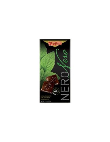 Novi Noir Menthe - 75 gr - Livraison gratuite en EUROPE et au Royaume-Uni