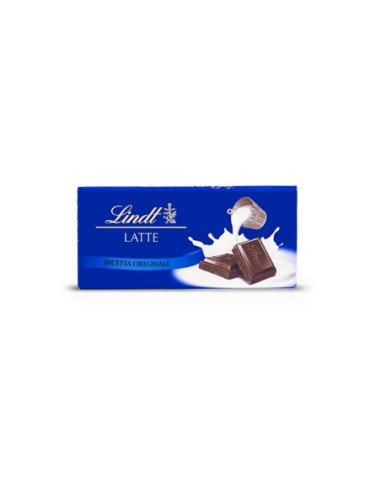 Lindt Milk Chocolate Bar - 100 gr - Free shipping delivered to EUROPE and UK