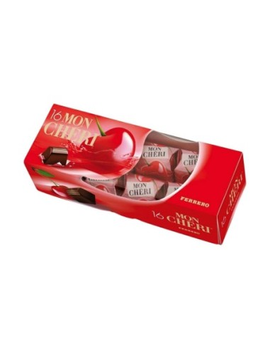 Ferrero Mon Cheri T16 - 168 gr - Free shipping delivered to EUROPE and UK