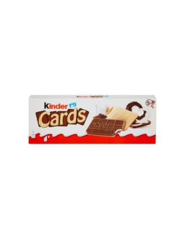 Kinder Cards T2 x 5 - 128 gr - Spedizione gratuita consegnata in EUROPA e UK