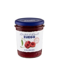 Zuegg Black Cherry Jam - 320 gr - Free shipping delivered to EUROPE and UK