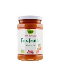 Rigoni Fior di Frutta Abrikozenjam Bio - 250 gr - Gratis verzending naar Europa en Groot-Brittannië